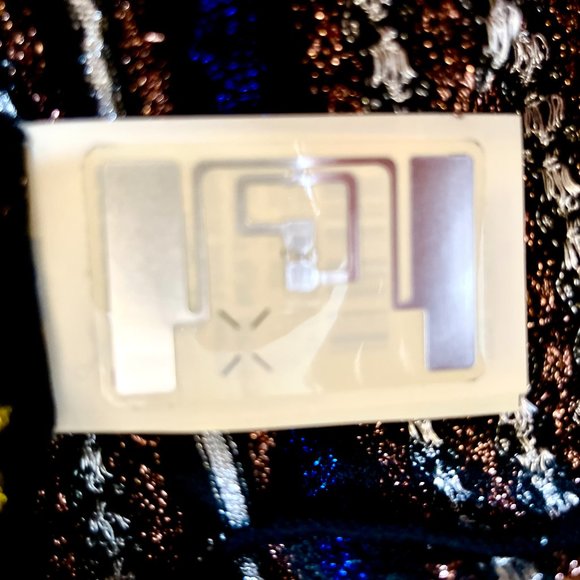 ⭐️ SALE: $1140 Orange Label MISSONI Metallic Knit Cardigan Vest Size 6 - Picture 12 of 14